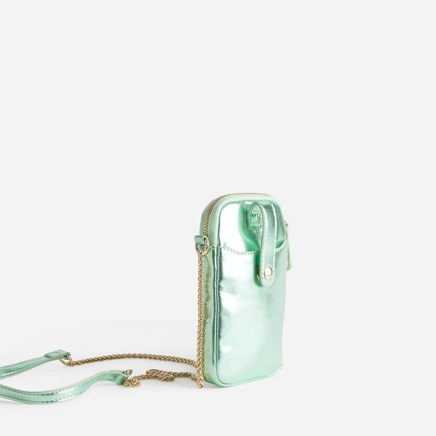 Sac métallisé pour téléphone portable^Eram Discount