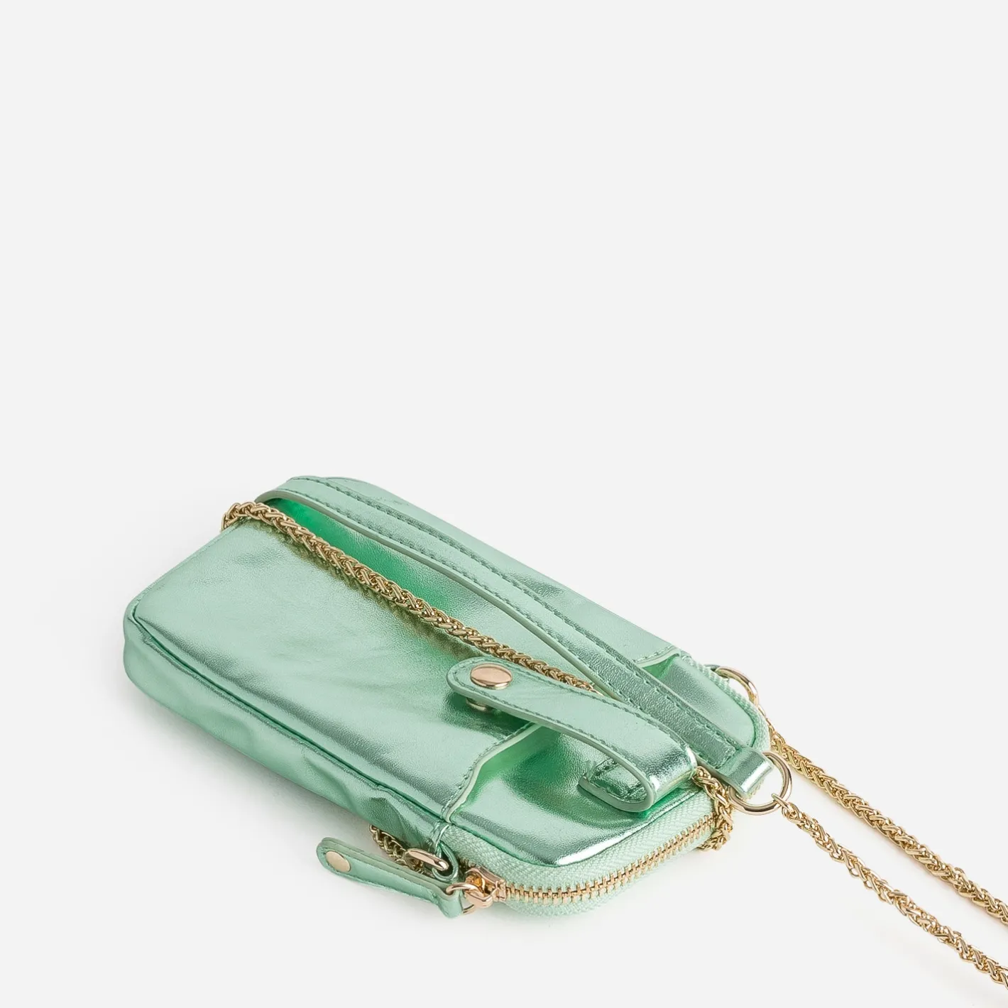 Sac métallisé pour téléphone portable^Eram Discount