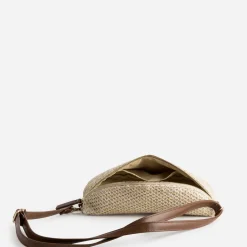Sac-banane tressé et marron^Eram New