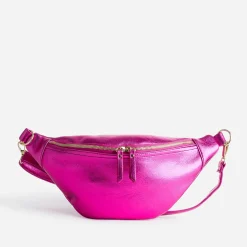 Sac-banane fuchsia métallisé^Texto Discount