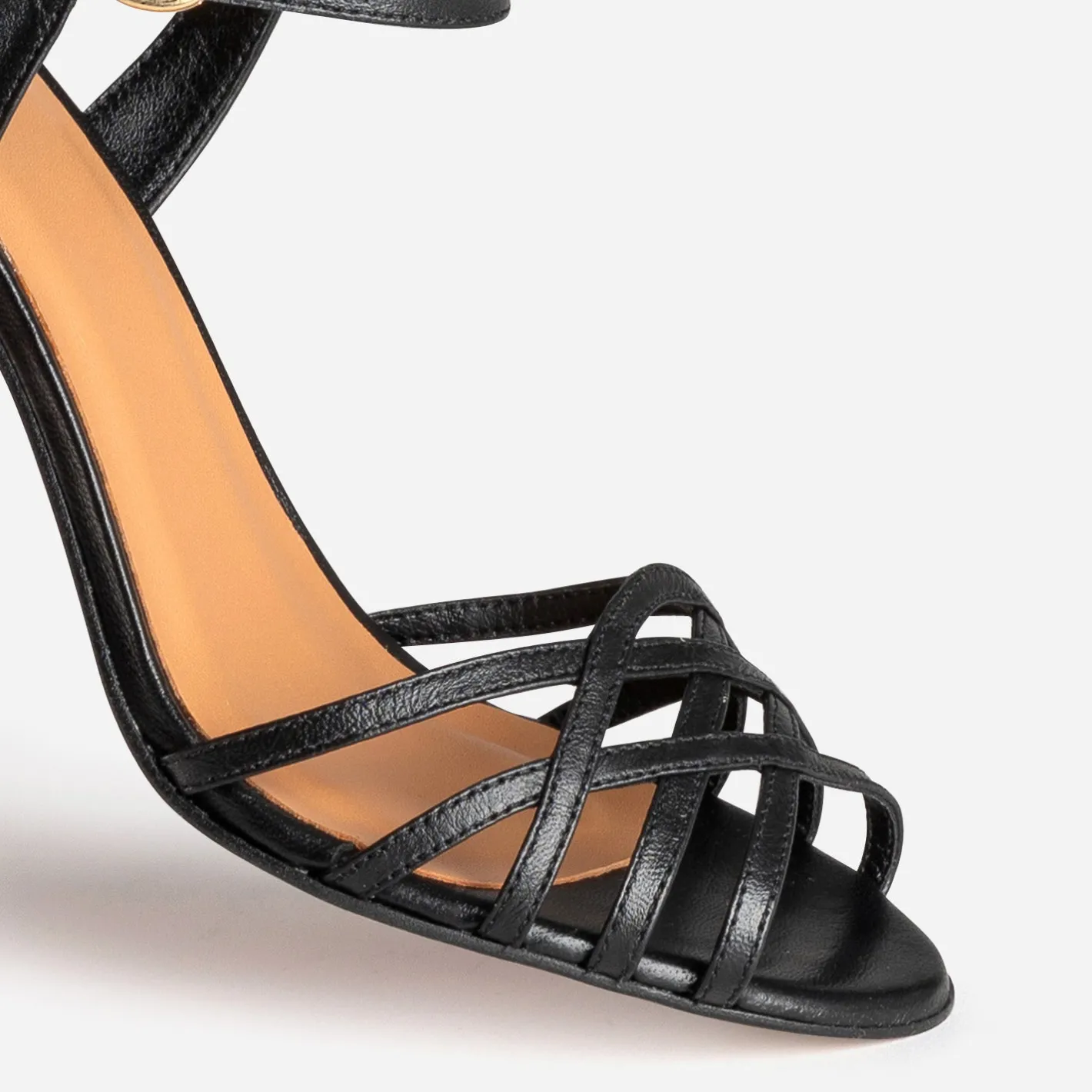 Sandale à talon e cuir^Eram Clearance