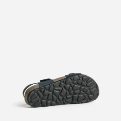 Sandale anatomique en cuir bleu^Buggy Sale