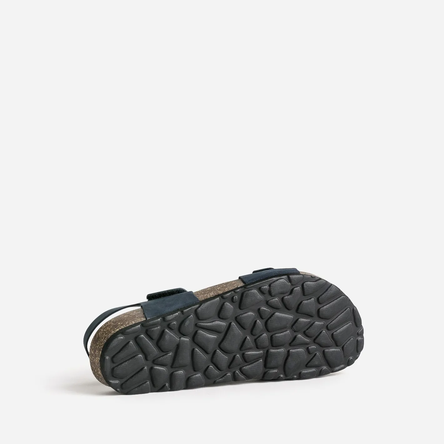 Sandale anatomique en cuir bleu^Buggy Sale