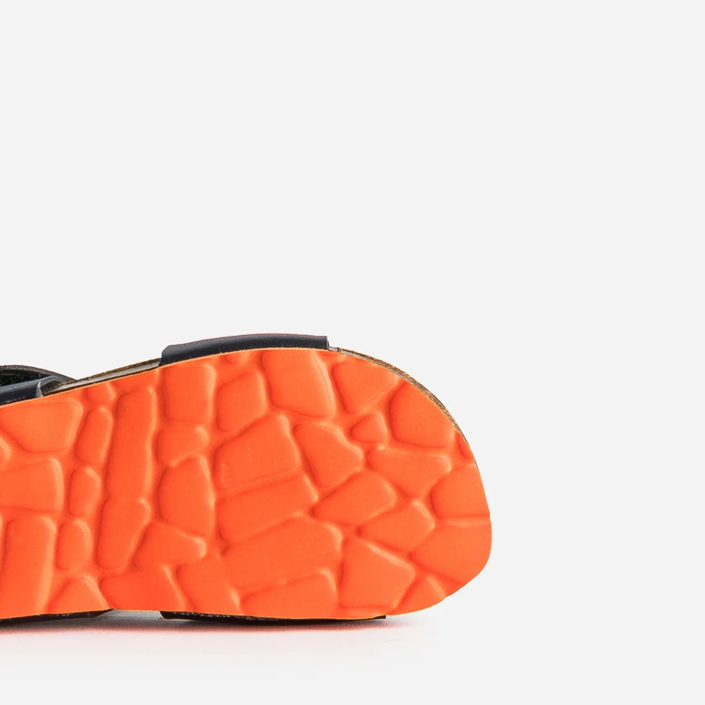 Sandale anatomique semelle orange^Buggy Online