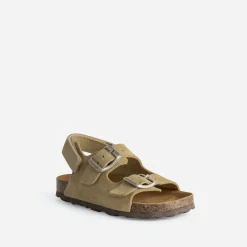 Sandale cuir velours^Buggy Discount