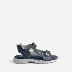 Sandale en cuir à scratchs^Buggy Discount
