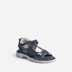 Sandale en cuir à scratchs^Buggy Discount