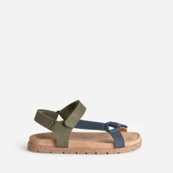 Sandale et kaki à scratchs^Buggy Discount