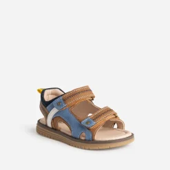 Sandale marron et bleue à scratchs^Buggy Sale