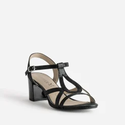 Sandale e cuir effet python verni^Caprice Best