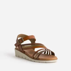 Sandale cuir semelle crantée^Eram New