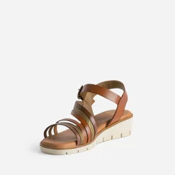 Sandale cuir semelle crantée^Eram New