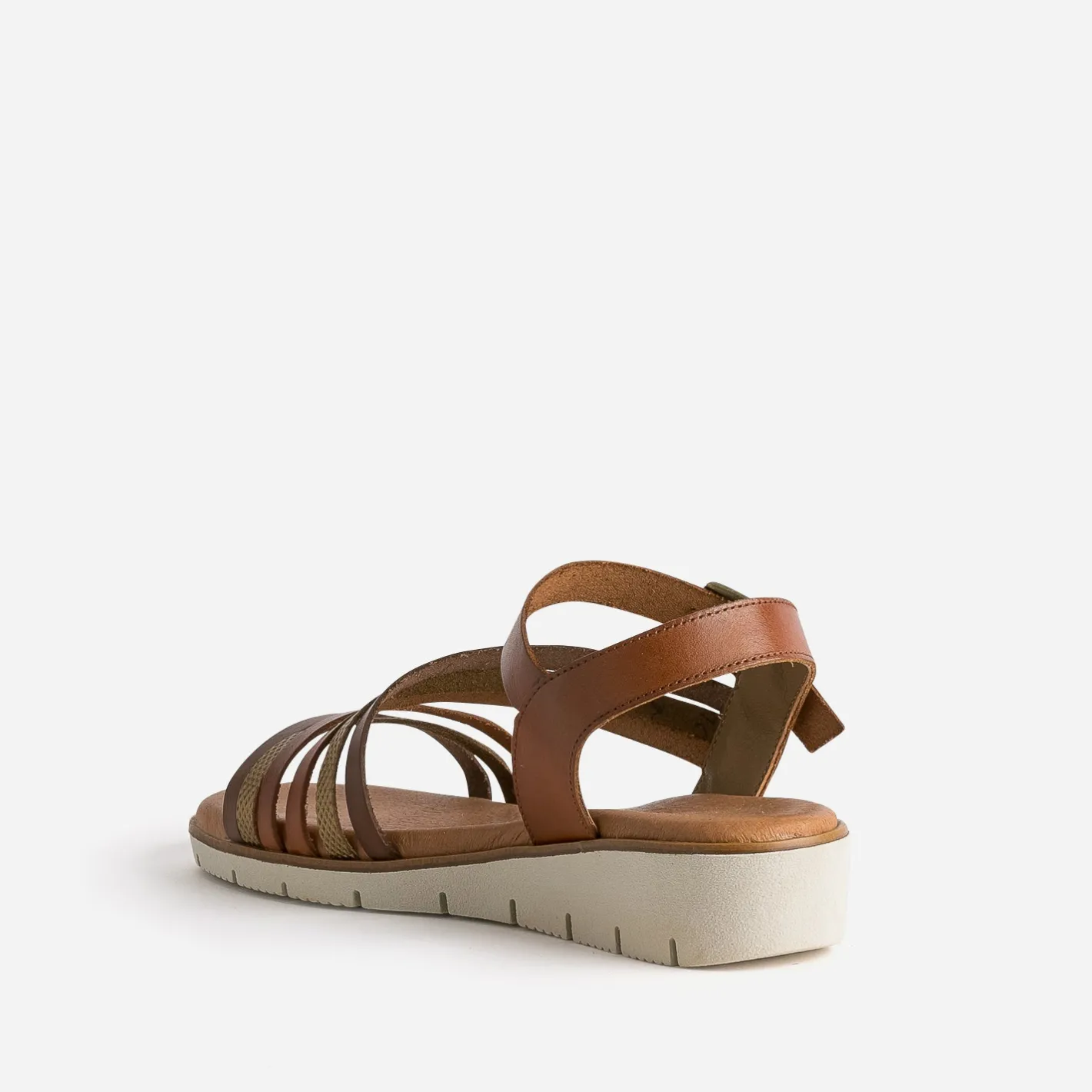 Sandale cuir semelle crantée^Eram New