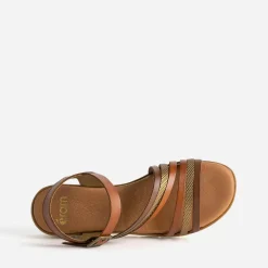 Sandale cuir semelle crantée^Eram New