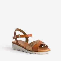 Sandale et bronze en cuir^Eram Best