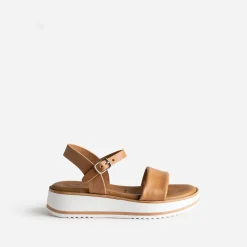 Sandale compensée en cuir^Buggy Best