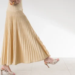Sandale écru multi brides talon fin^Eram