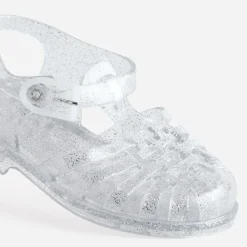 Sandale enfant transparente paillettes ées^Meduse Online