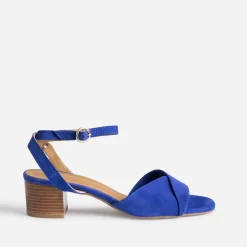 Sandale électrique cuir velours^Eram Flex New