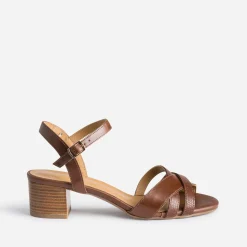 Sandale marron en cuir^Eram Flex Clearance