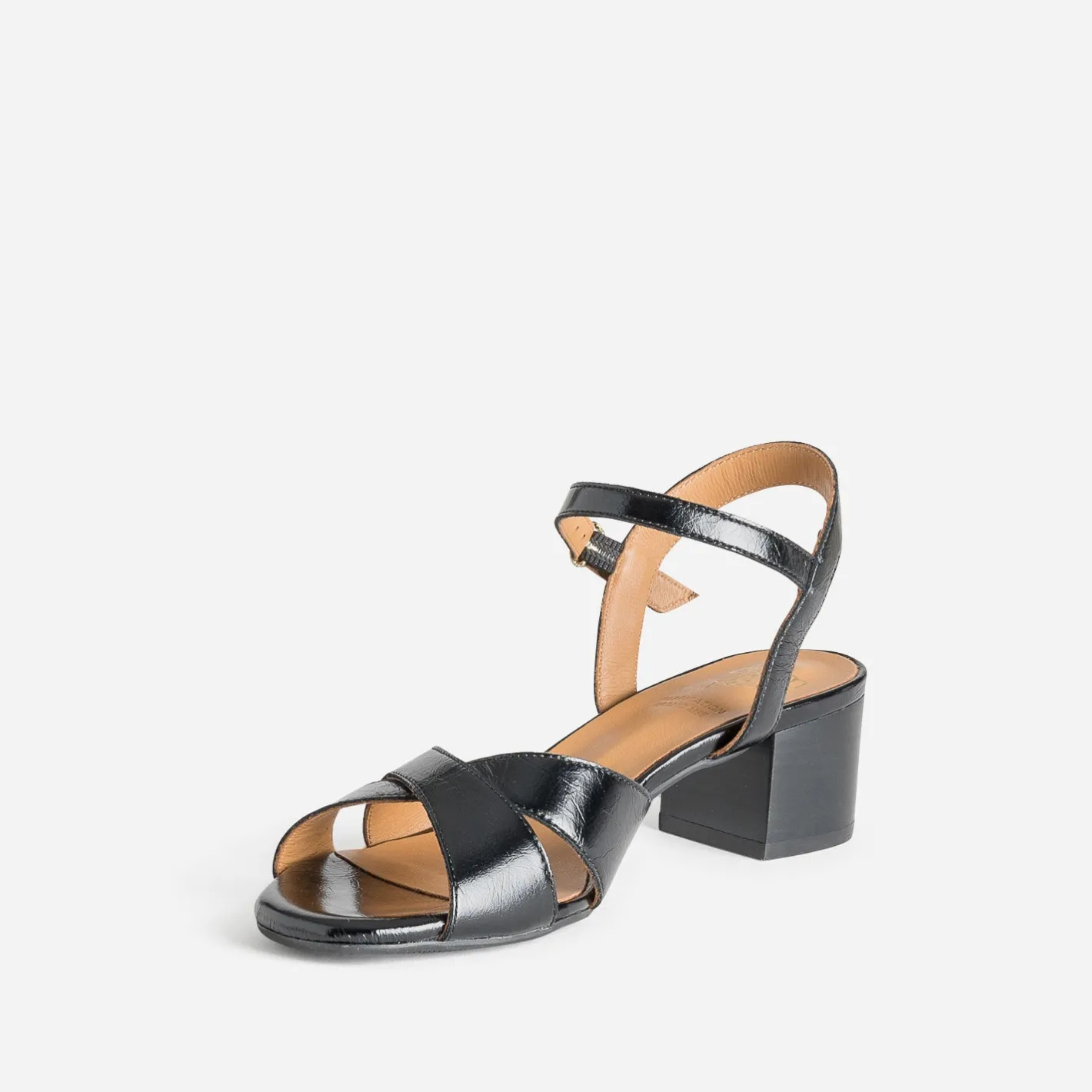 Sandale cuir verni^Eram Flex Hot