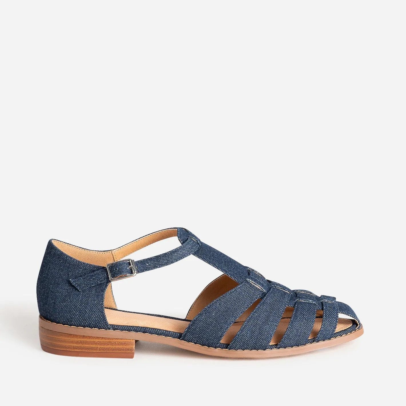 Sandale fisherman denim brut^Eram Best