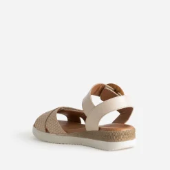 Sandale cuir embossé^FRANCE ARNO Sale