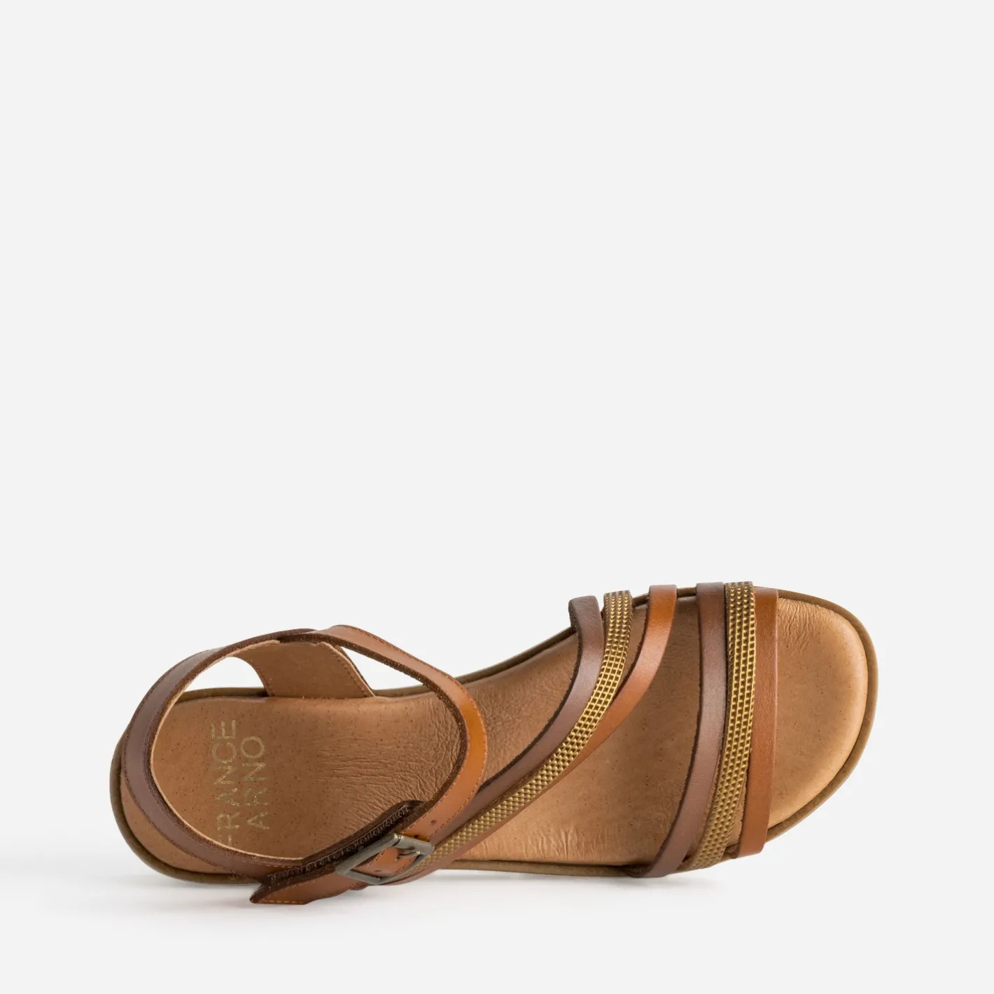 Sandale cuir^FRANCE ARNO Clearance