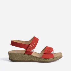 Sandale cuir nubuck^FRANCE ARNO Clearance