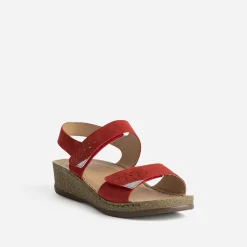 Sandale cuir nubuck^FRANCE ARNO Clearance