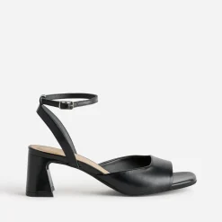 Sandale e cuir décolleté carré^Eram Outlet