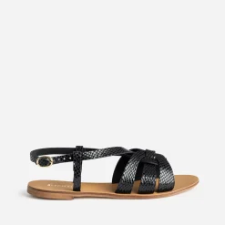 Sandale e effet python verni^Eram Best