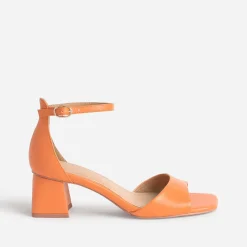 Sandale à talon flare^Eram