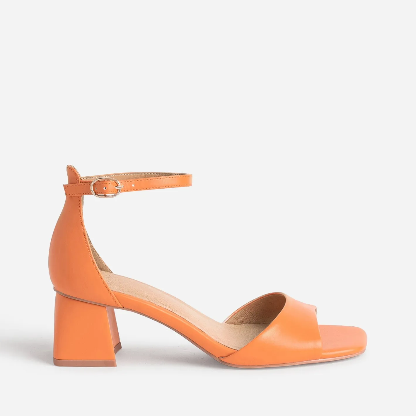 Sandale à talon flare^Eram
