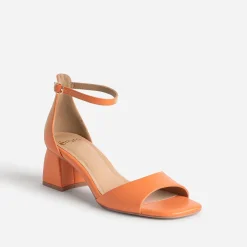 Sandale à talon flare^Eram
