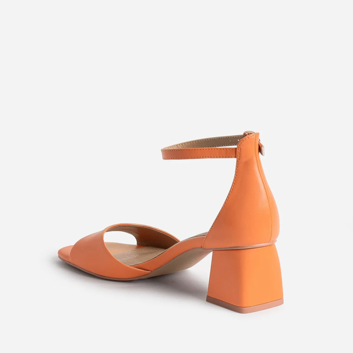 Sandale à talon flare^Eram