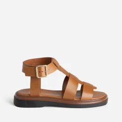 Sandale spartiate cuir^Texto Sale