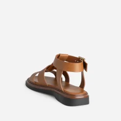 Sandale spartiate cuir^Texto Sale