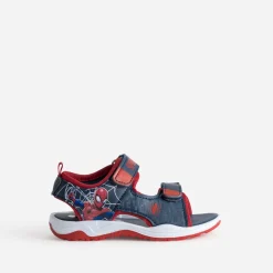 Sandale SPIDER-MAN marine et rouge à scratchs^703 Online