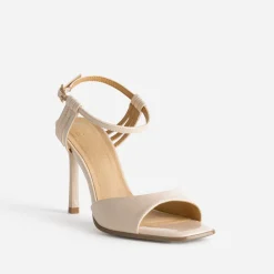 Sandale vernie à talon^Texto Clearance