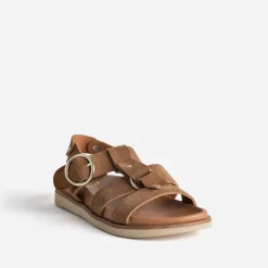Sandale cuir velours multi brides^Texto Best