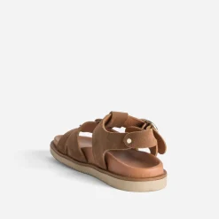 Sandale cuir velours multi brides^Texto Best