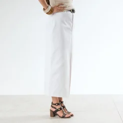 Sandale cuir détails bijoux^Texto Sale