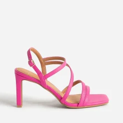 Sandale fluo à talon^Texto