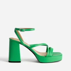 Sandale e à talon flare^Texto Sale
