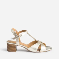 Sandale-salomé dée en cuir^Eram Flex Online