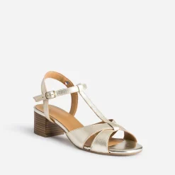 Sandale-salomé dée en cuir^Eram Flex Online