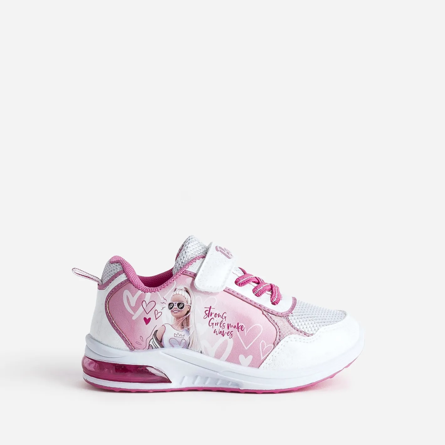 Tennis BARBIE rose et pailleté semelle lumineuse^670 Clearance