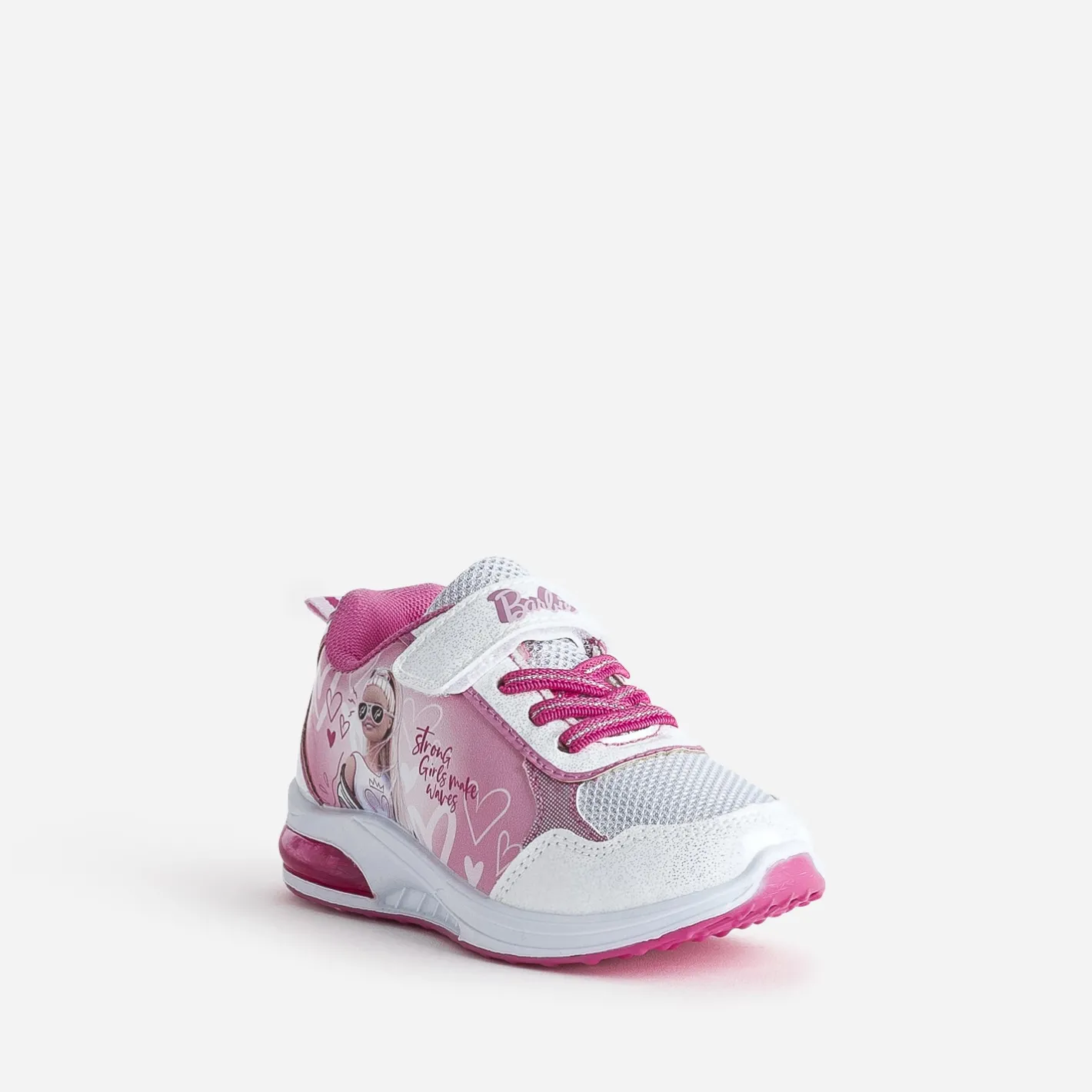 Tennis BARBIE rose et pailleté semelle lumineuse^670 Clearance