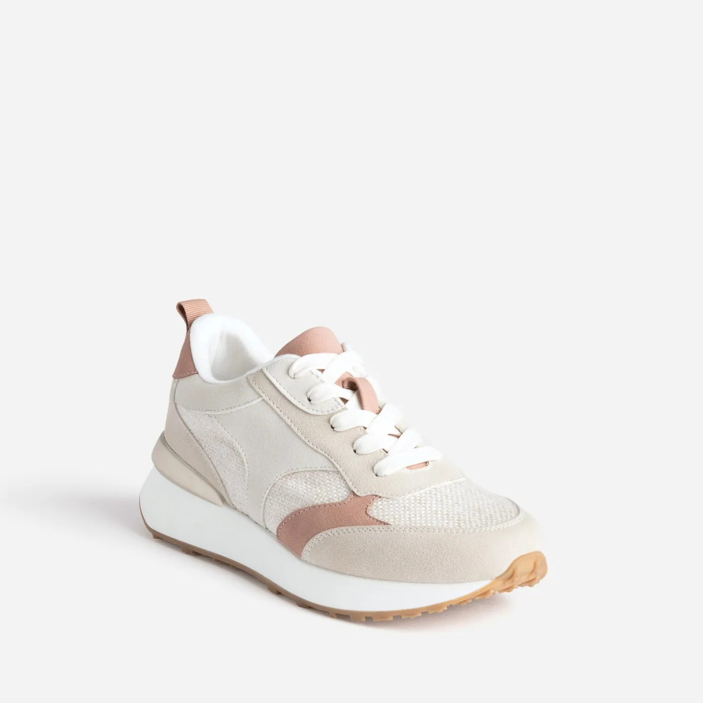 Tennis beige, vieux et taupe semelle amovible^Eram Online